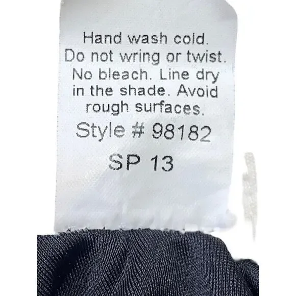 Madewell Polka Dot One Piece Open Back Swimsuit Retro Pin Up Resort - Size 2 - Picture 10 of 11